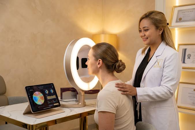 AI Skin Analysis at Namaa Clinics